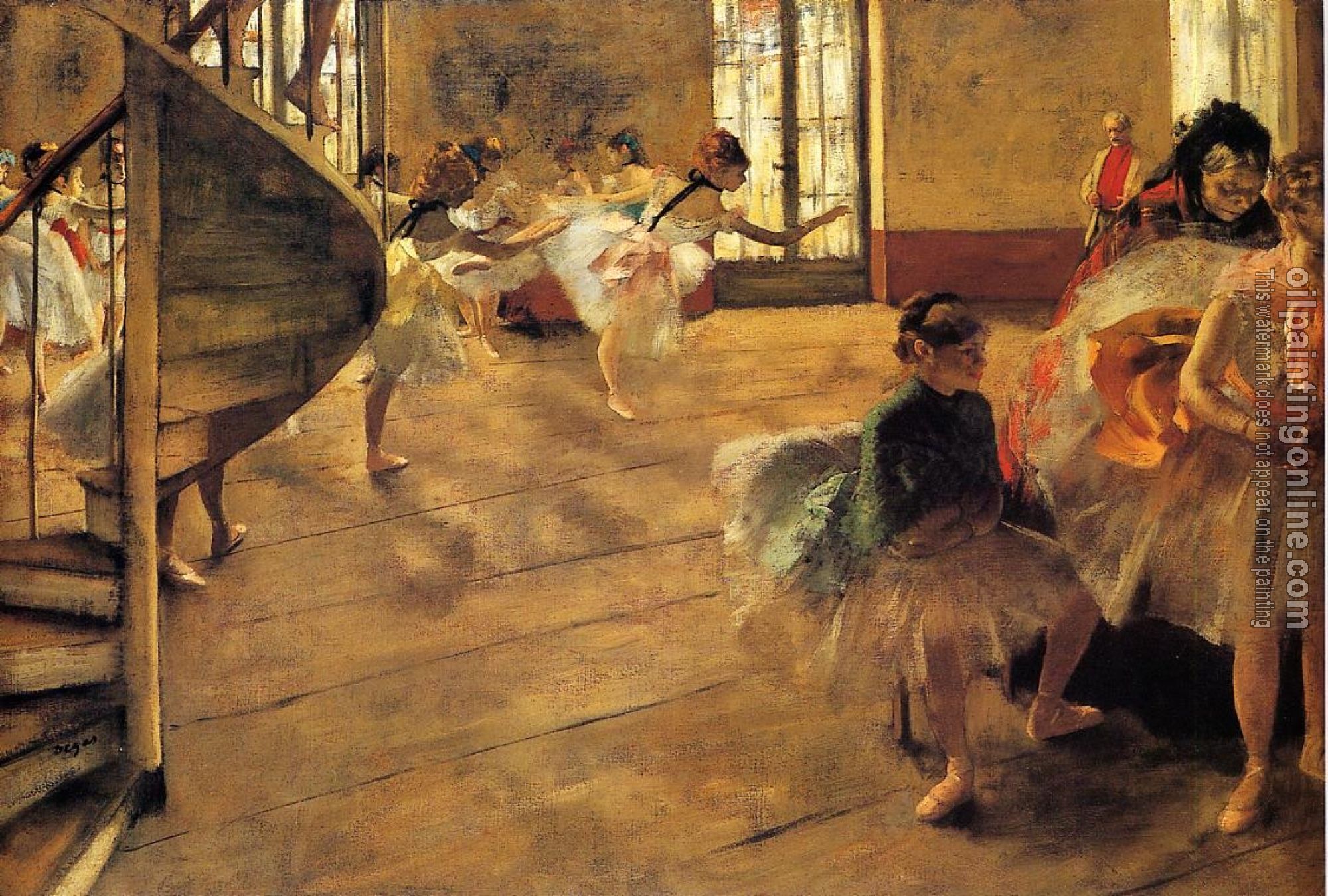 Degas, Edgar - Rehearsal